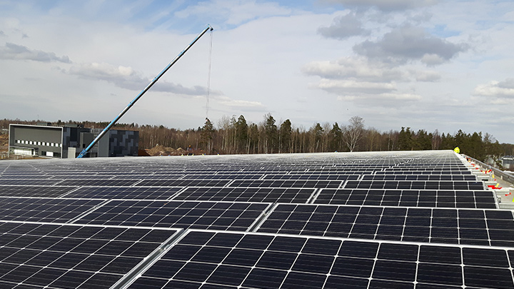 Kivikko solar power plant
