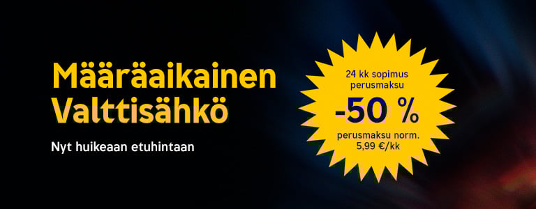 Hyödynnä huippuetu Valttisähköstä!