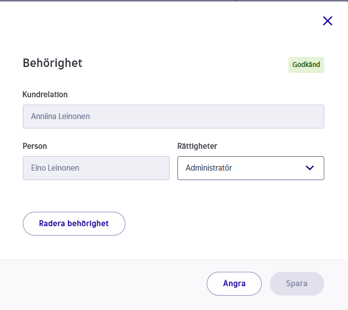 Behörighet