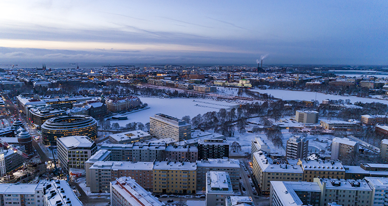 Talvinen Helsinki