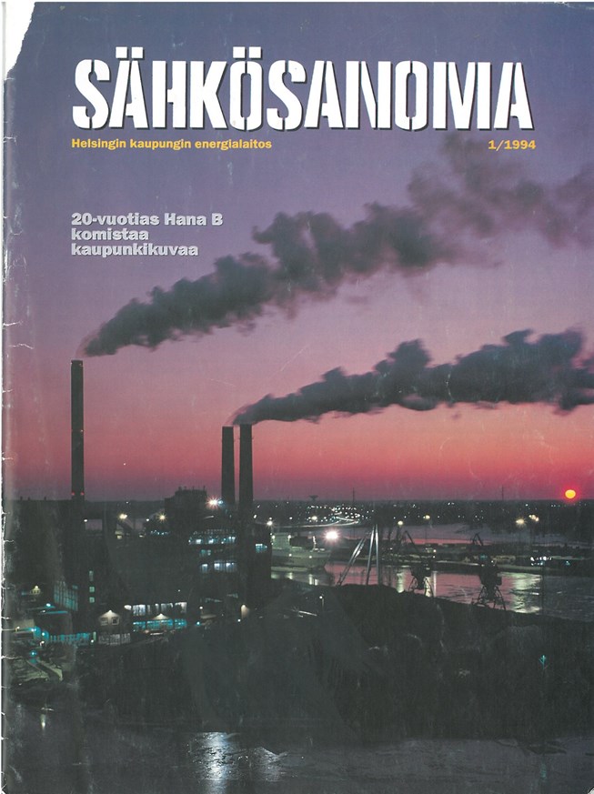 Hanasaaren voimalaitos 40 vuotta Hanasaaren voimalaitos 40 vuotta