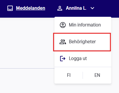 Behörigheter
