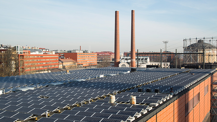 Suvilahti solar power plant