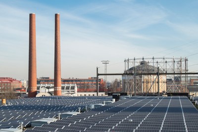 Suvilahti solar power plant