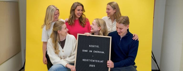 Kesätyöntekijät vuodelta 2025