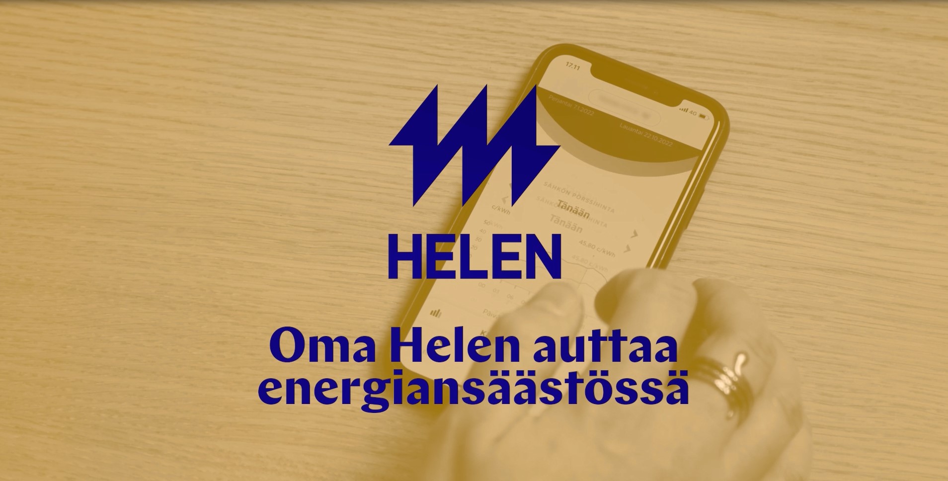 Oma Helen sovellus auttaa säästämään energiaa